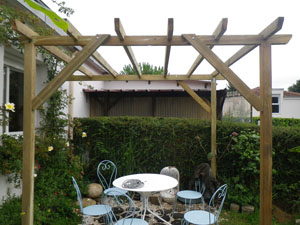 Magnifique pergola